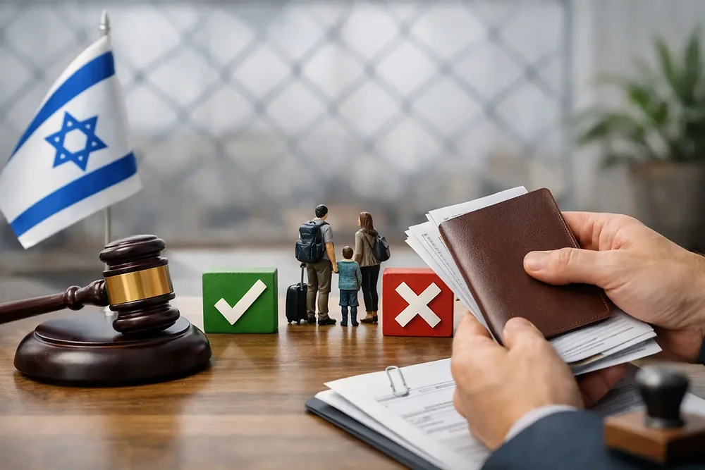 6 סיבות לדחיית בקשה למעמד בישראל ומה עושים